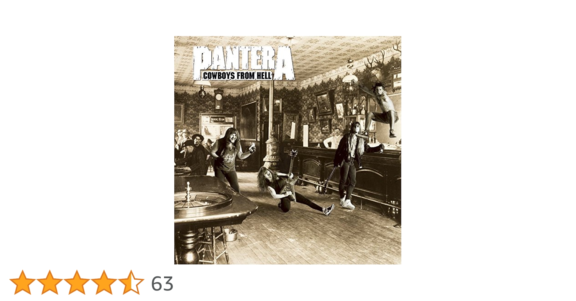 Amazon.co.jp: Cowboys from Hell -Spec-: ミュージック
